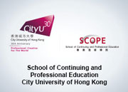 School of Continuing and Professional Education (SCOPE) City University of Hong Kong