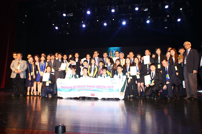 Hong Kong delegates in APICTA 2015