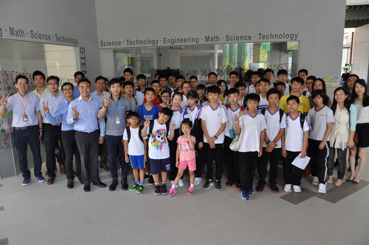 Group photo after paying visit to Tsing Yi IVE STEM Education Centre – photo 6