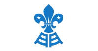 Logo of Scout Association of Hong Kong The Friends of Scouting Jockey Club Kai Yip Service Centre for Children & Youth