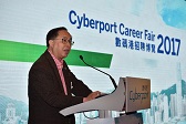 創新及科技局局長楊偉雄今日（三月四日）在數碼港招聘博覽2017開幕禮上表示，在香港近乎全民就業的環境下，要吸引人才、留住人才，創科行業的發展前景相當重要。