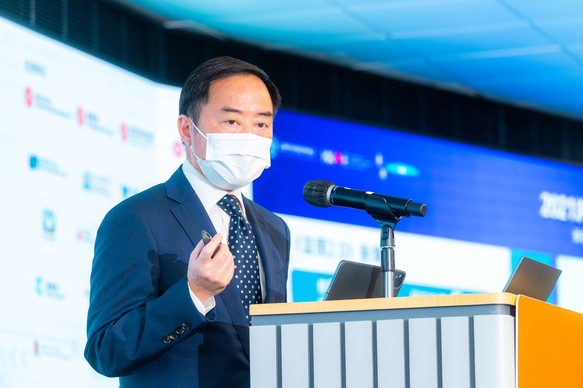副政府资讯科技总监黄志光先生于「2021沪港科技合作研讨会」致辞